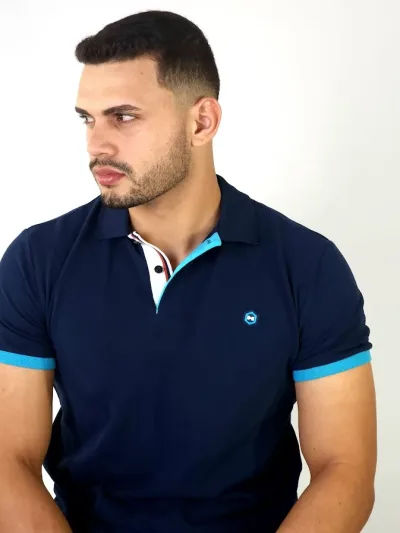 Camiseta Hummer de caballero color azul