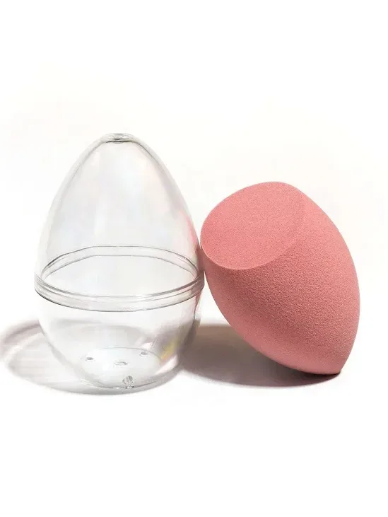 Esponja para maquillaje color rosado