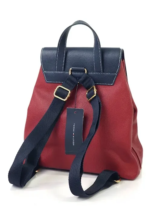 Mochila Tommy Hilfiger para dama colo vino