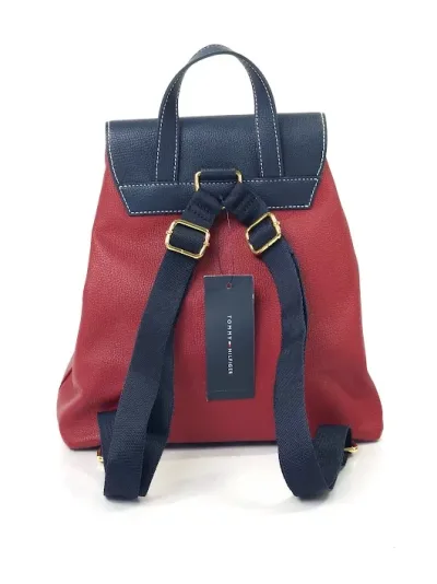 Mochila Tommy Hilfiger para dama colo vino