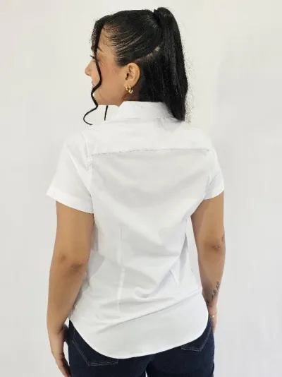 Camisa Cambridge polo para Dama