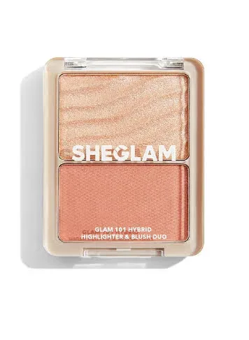 Paleta SHEGLAM de iluminador y rubor