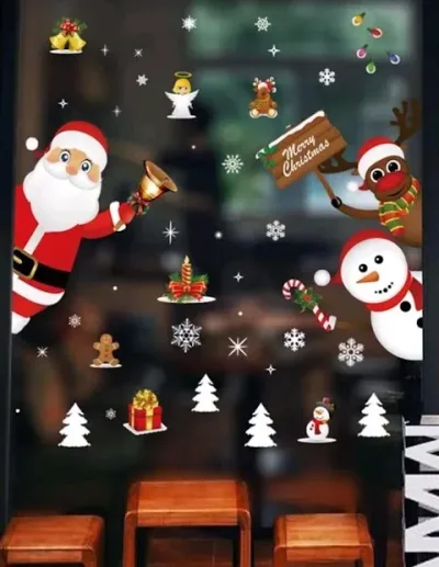 Pegatinas de pared navideñas