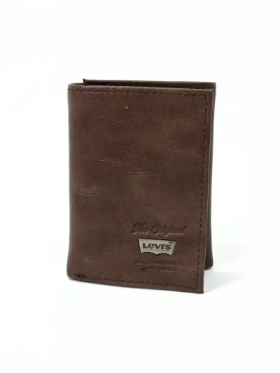 Billetera LEVIS para caballero color café