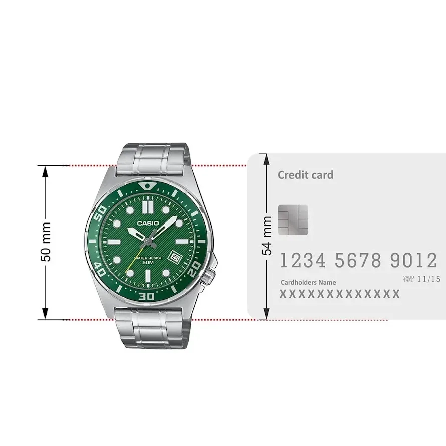 Reloj CASIO para caballero MTD-135D-3AVDF