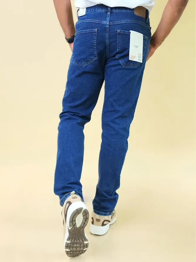 Jeans Estivaneli para caballero UZT-24M-6152 COLOR AZUL
