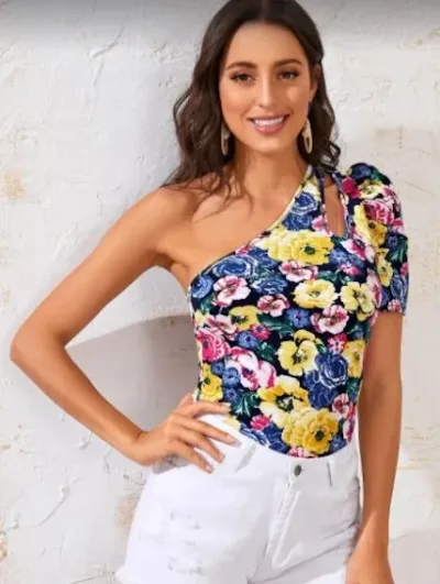 Blusa para dama multicolor