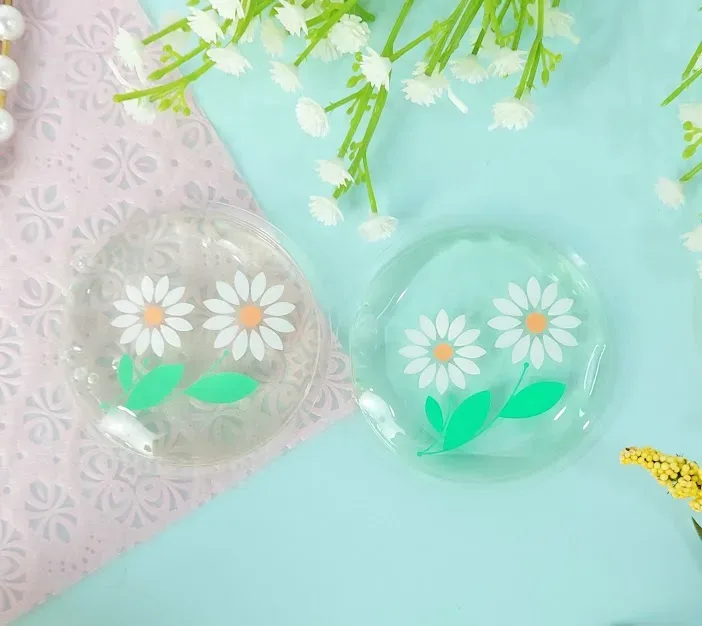Almohadillas para los ojos diseño floral
