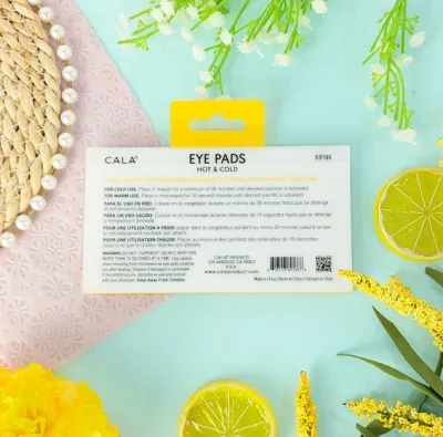 Almohadillas para los ojos diseño floral