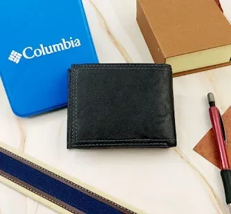 Billetera Columbia para caballero color negro