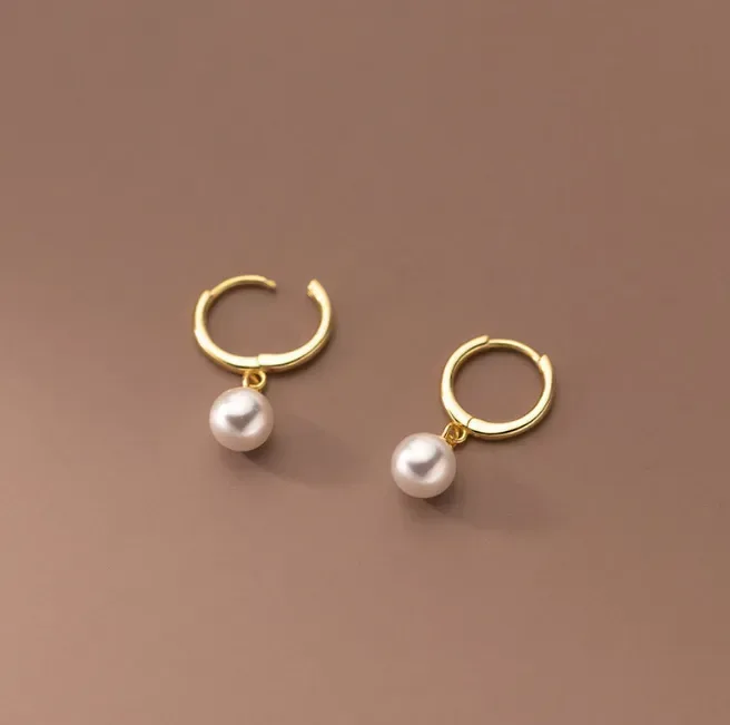 Argollas acero inoxidable para dama