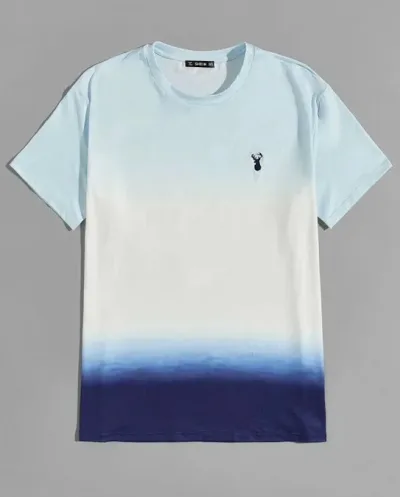 Camiseta para caballero color azul