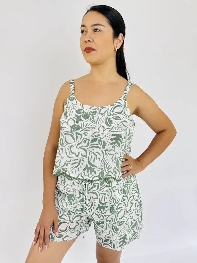Enterizo color verde para Dama