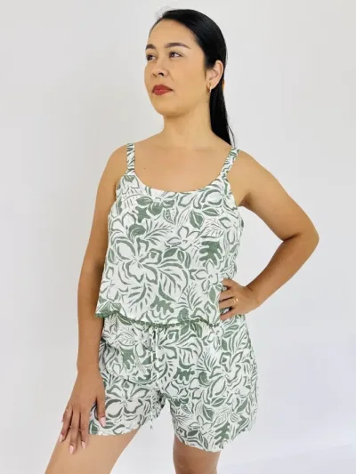 Enterizo color verde para Dama