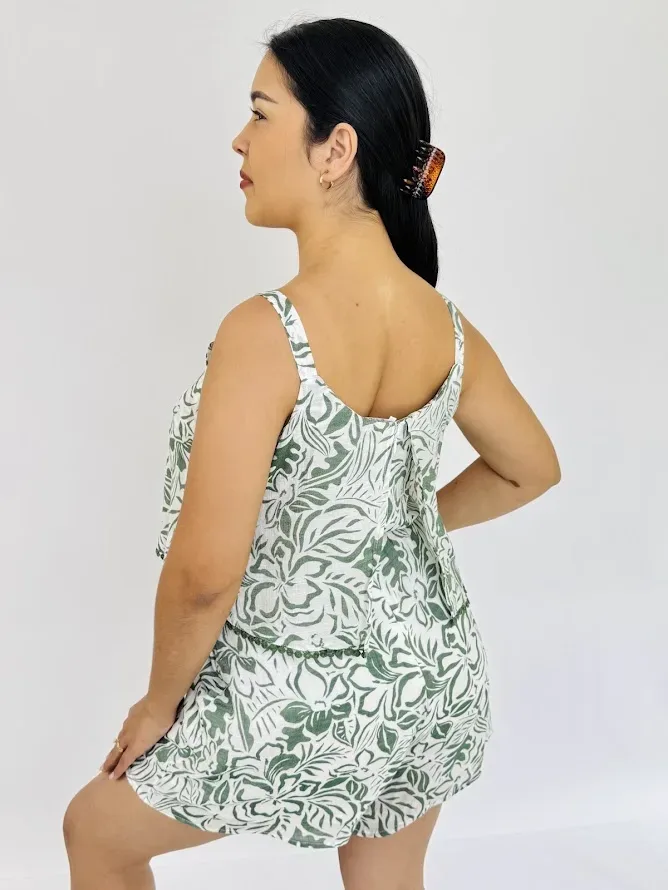 Enterizo color verde para Dama