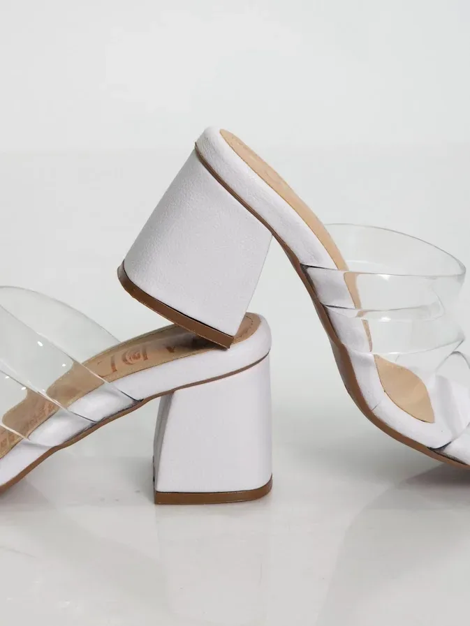 Sandalias Colombianas para Dama JADE Blanco CS106