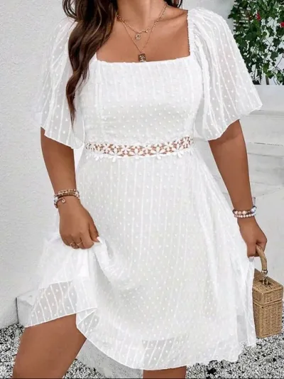 Vestido para dama color blanco