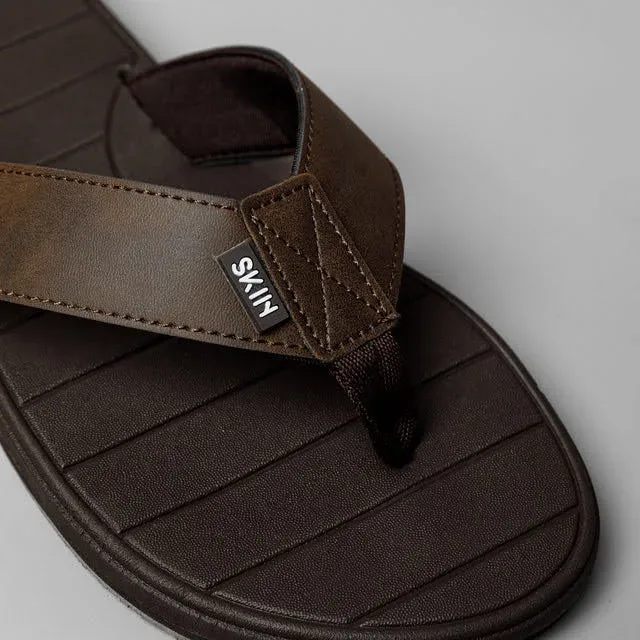 Sandalias para caballero GOLFO BROWN