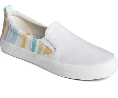Tenis Sperry para dama color blanco Crest TG Resort White Sts88252