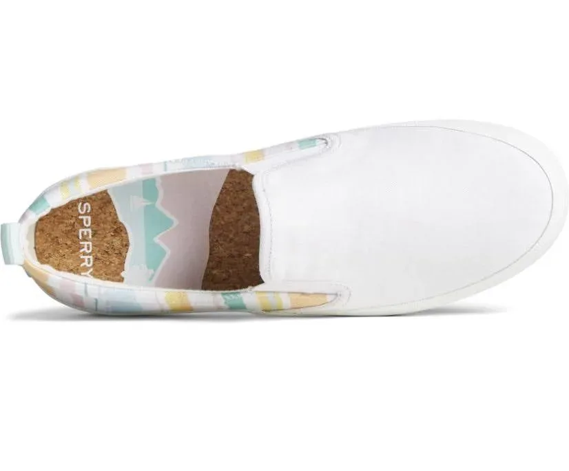 Tenis Sperry para dama color blanco Crest TG Resort White Sts88252