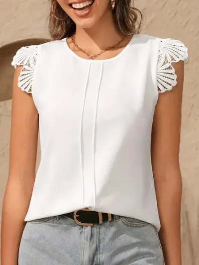 Blusa para dama color blanco.