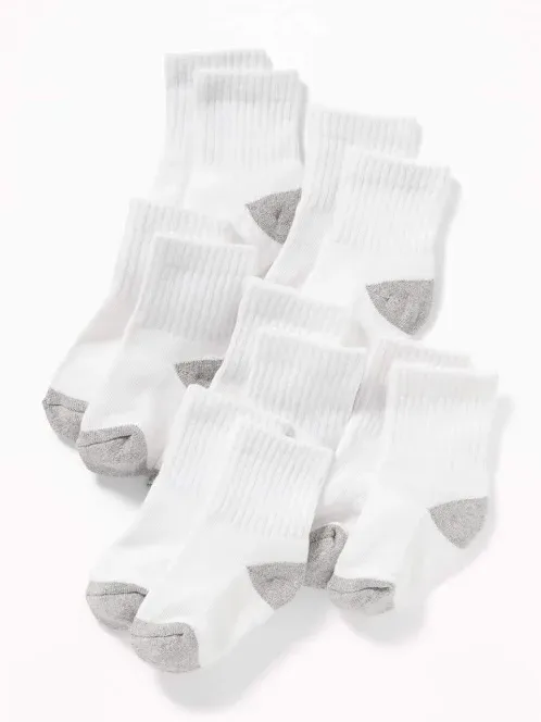 Medias para niño color blanco Old Navy