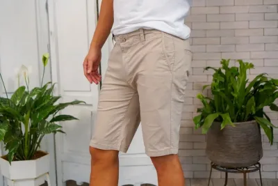 Short para Caballero Color Beige