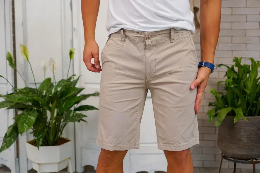 Short para Caballero Color Beige
