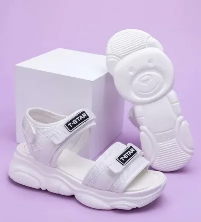 Sandalias para dama color blanco