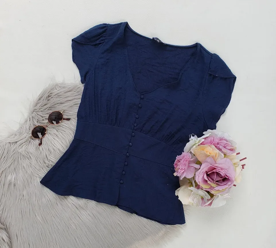 Blusa Milk and Honey para dama color azul