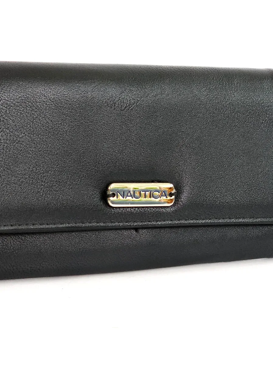 Cartera Nautica para Dama color negro