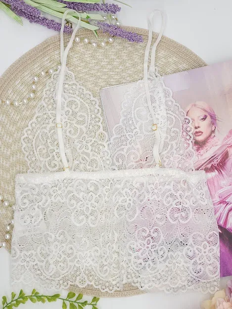 Bralette para dama color blanco