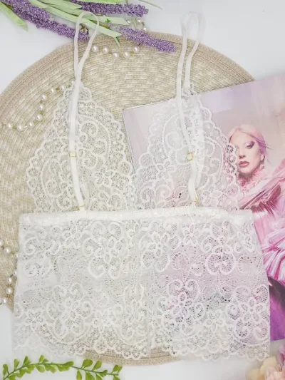 Bralette para dama color blanco