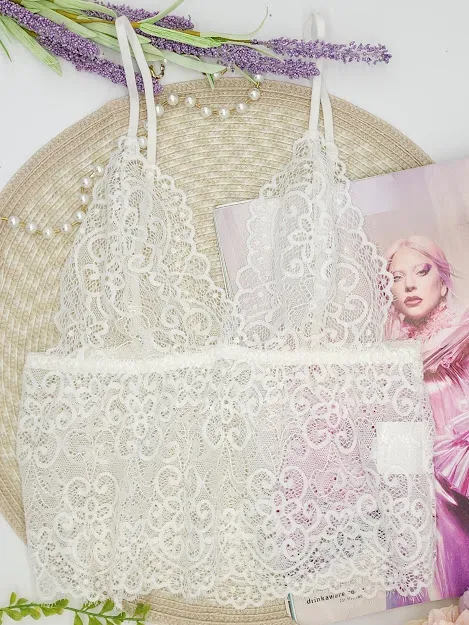 Bralette para dama color blanco