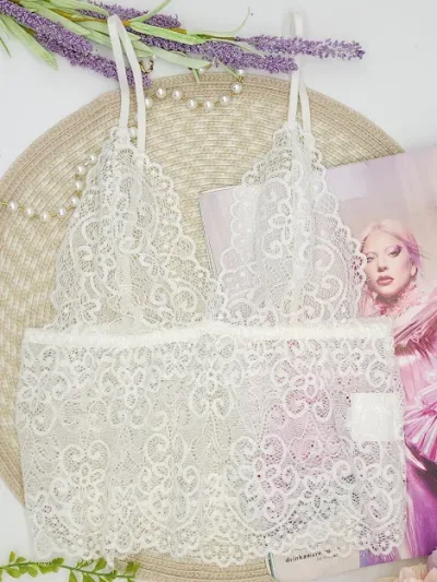 Bralette para dama color blanco
