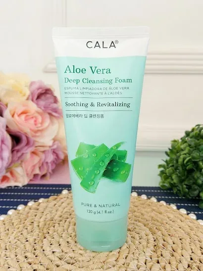 Espuma limpiadora de áloe vera CALA