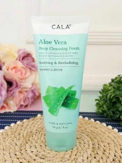 Espuma limpiadora de áloe vera CALA