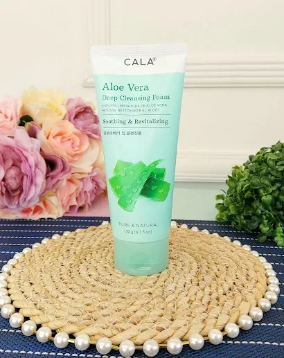 Espuma limpiadora de áloe vera CALA