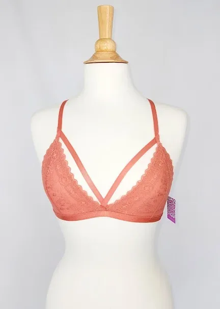 Bralette para dama color Terracota