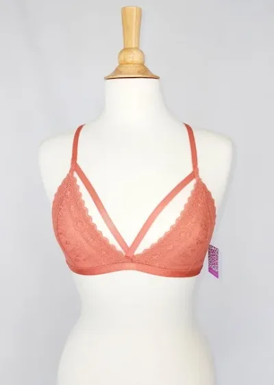 Bralette para dama color Terracota