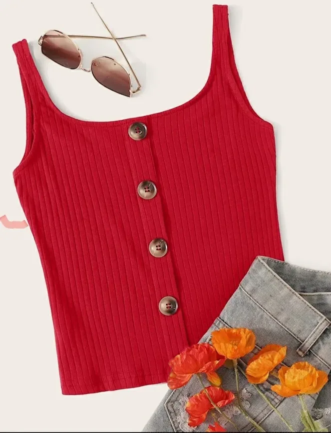 Blusa para dama color rojo