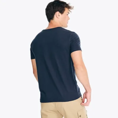 Camiseta Náutica para caballero color azul