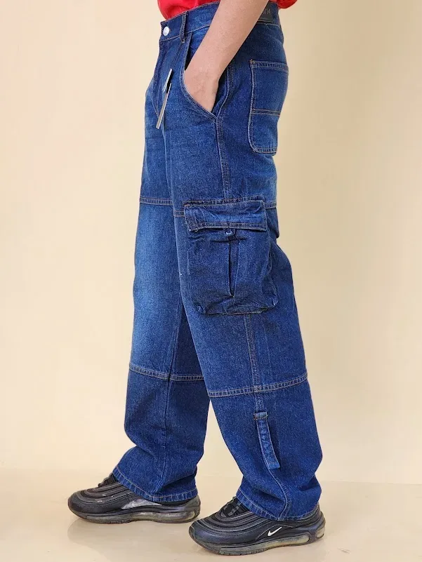 Jeans Estivaneli FKA-24B-6263 COLOR AZUL OSCURO