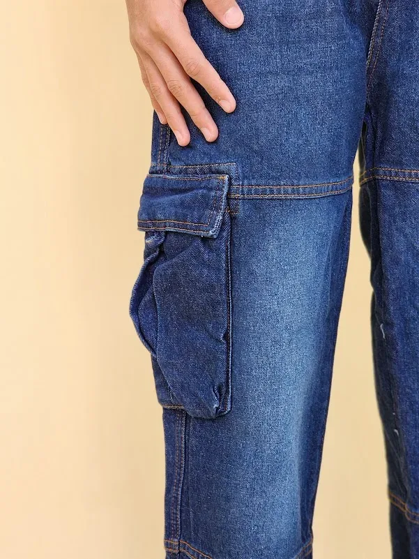 Jeans Estivaneli FKA-24B-6263 COLOR AZUL OSCURO