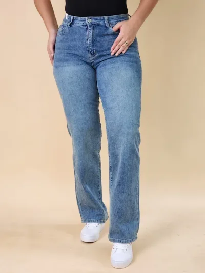 Jeans Estivaneli para dama DPFW-56019 COLOR CELESTE