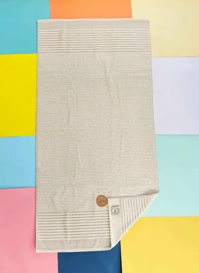Paño 100% algodón diseño en tonos beige