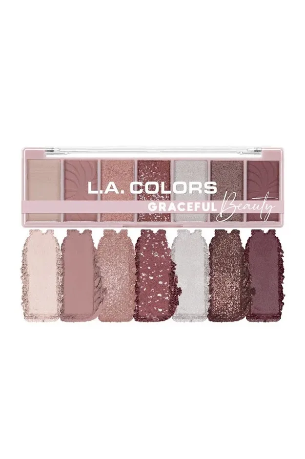 Paleta de sombras para ojos L.A Colors para dama CES-499