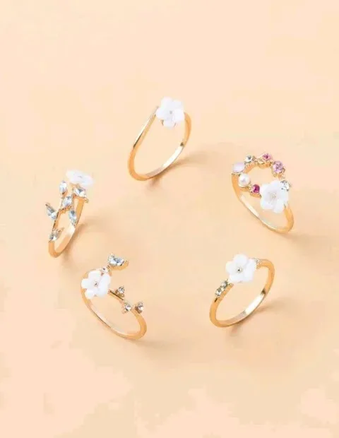 Set de anillos para dama