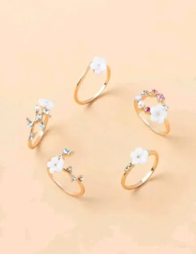 Set de anillos para dama