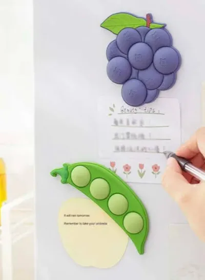 Iman con forma de uvas
